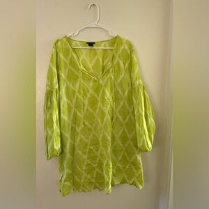 Natori Lime Green Beach Cover Up